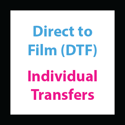 Individual DTF Transfers